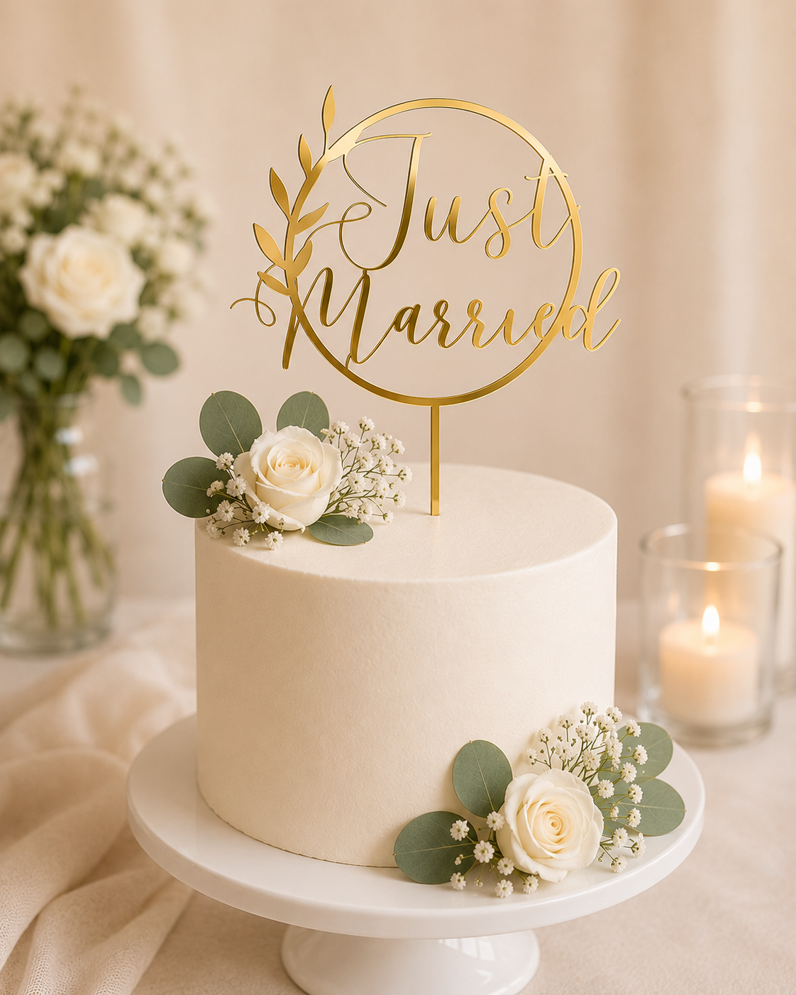 Just Married kaketopper